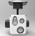 Three-axis Multi-sensor Micro- Gimbal met Ongekoeld FPA EO IRL Thermisch Camera Controlesysteem van IRL + van TV + van LRF