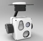Three-axis Multi-sensor Micro- Gimbal met Ongekoeld FPA EO IRL Thermisch Camera Controlesysteem van IRL + van TV + van LRF