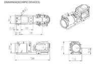dubbele 240mm/60mm - Thermische de Veiligheidscamera van gezichtsveld, Infrarode Thermische Weergavecamera JH640-240