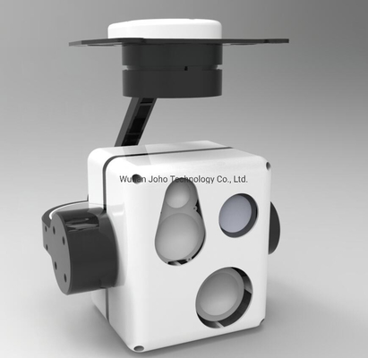 8μM~14μM Three Axis LWIR Ongekoelde Thermische Camera EO/IR Gimbal In de lucht
