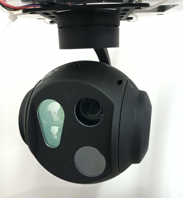 Ultra-klein Elektro-optisch/Infrarood Gimbal Systeem met 1.5km Laserafstandsmeter